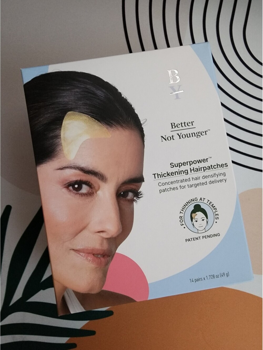 Better Not Younger Superpower Thickening Hairpatches - Hydrogel Hair Patches